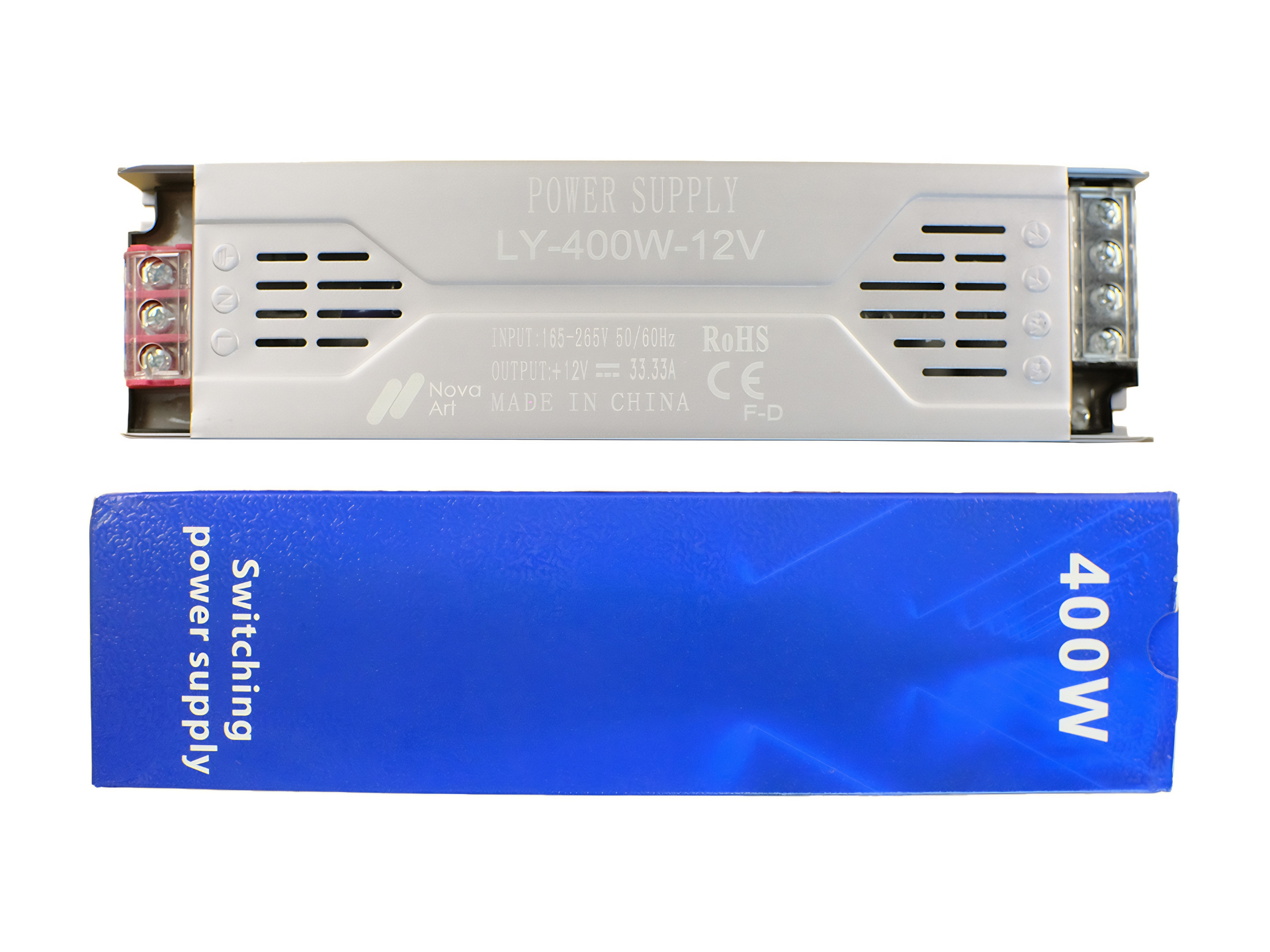 Nova Art Switching Power Supply 12V 400W 33.3A Slim