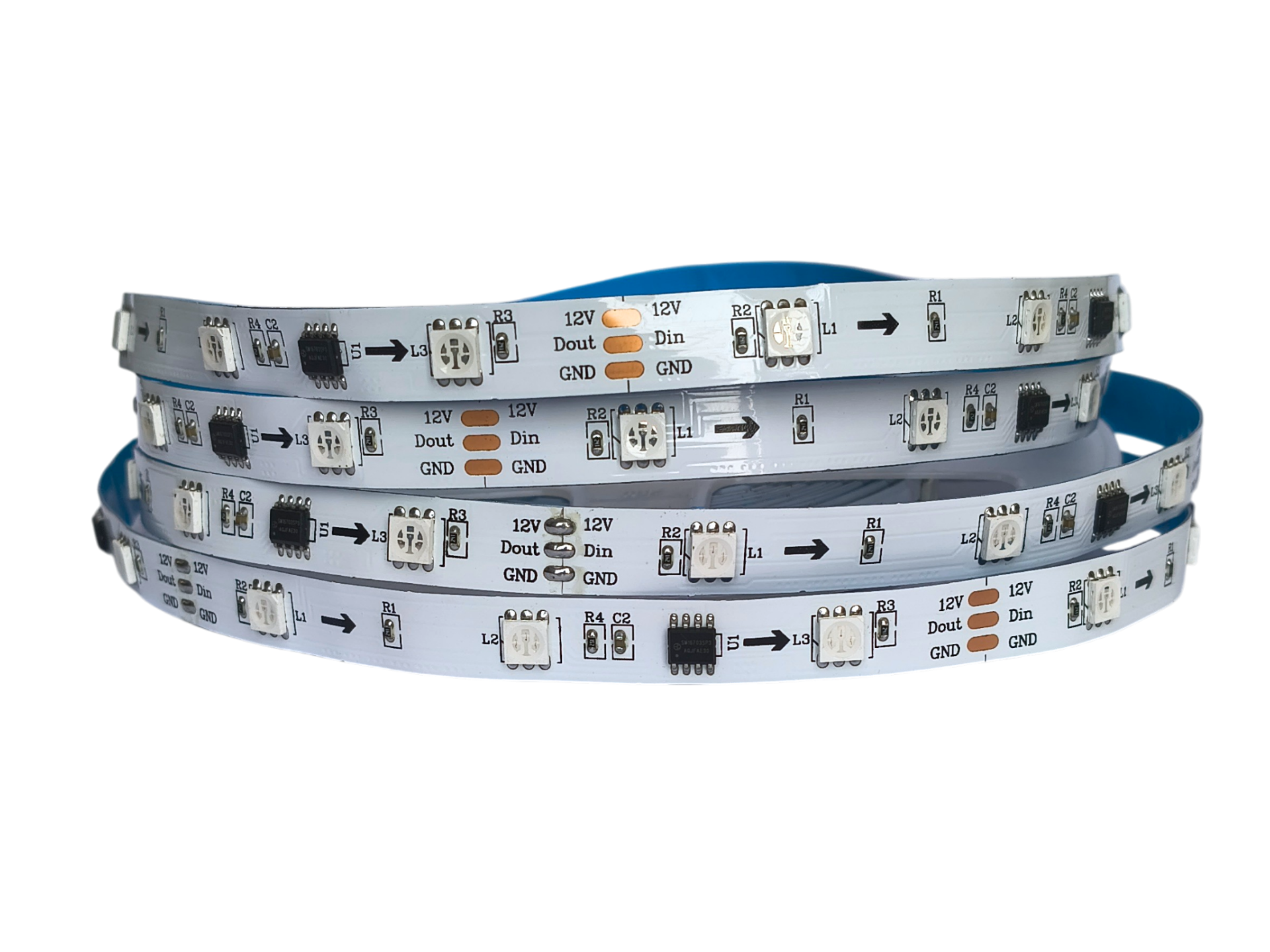 Nova Art LED STRIP WS2811 IP30 30/LENDs 12V gallery thumbnail 4