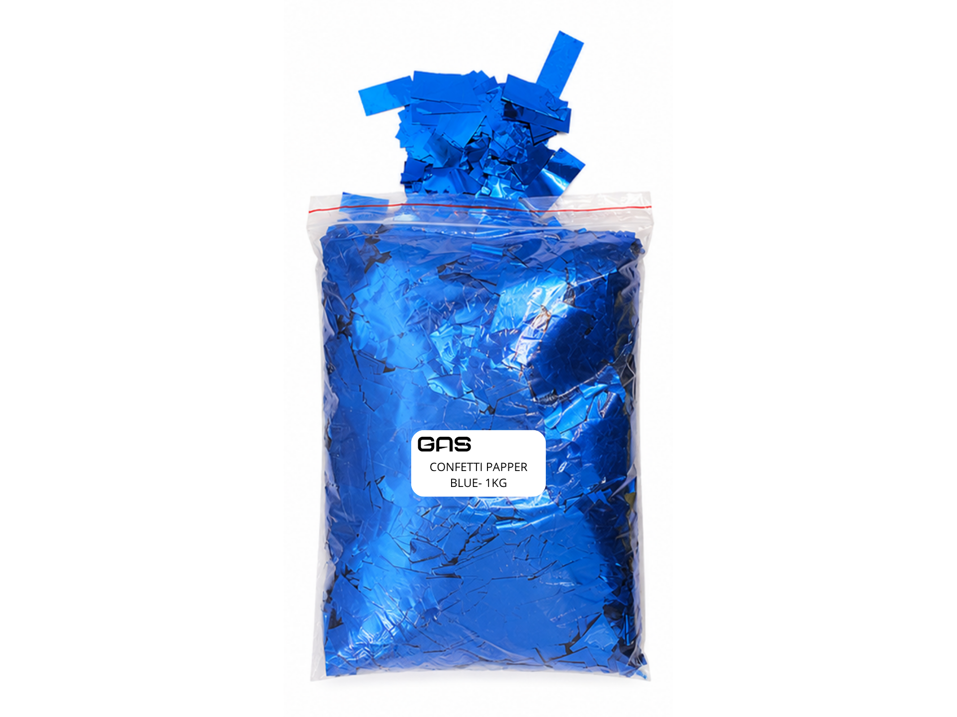Confetti Paper Metalic (1kg) - Blue gallery thumbnail 2